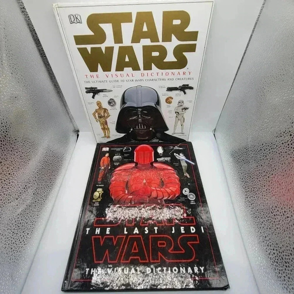(2) Star Wars the Last Jedi the Visual Dictionary/Books Hardcover/ English - Picture 1 of 15